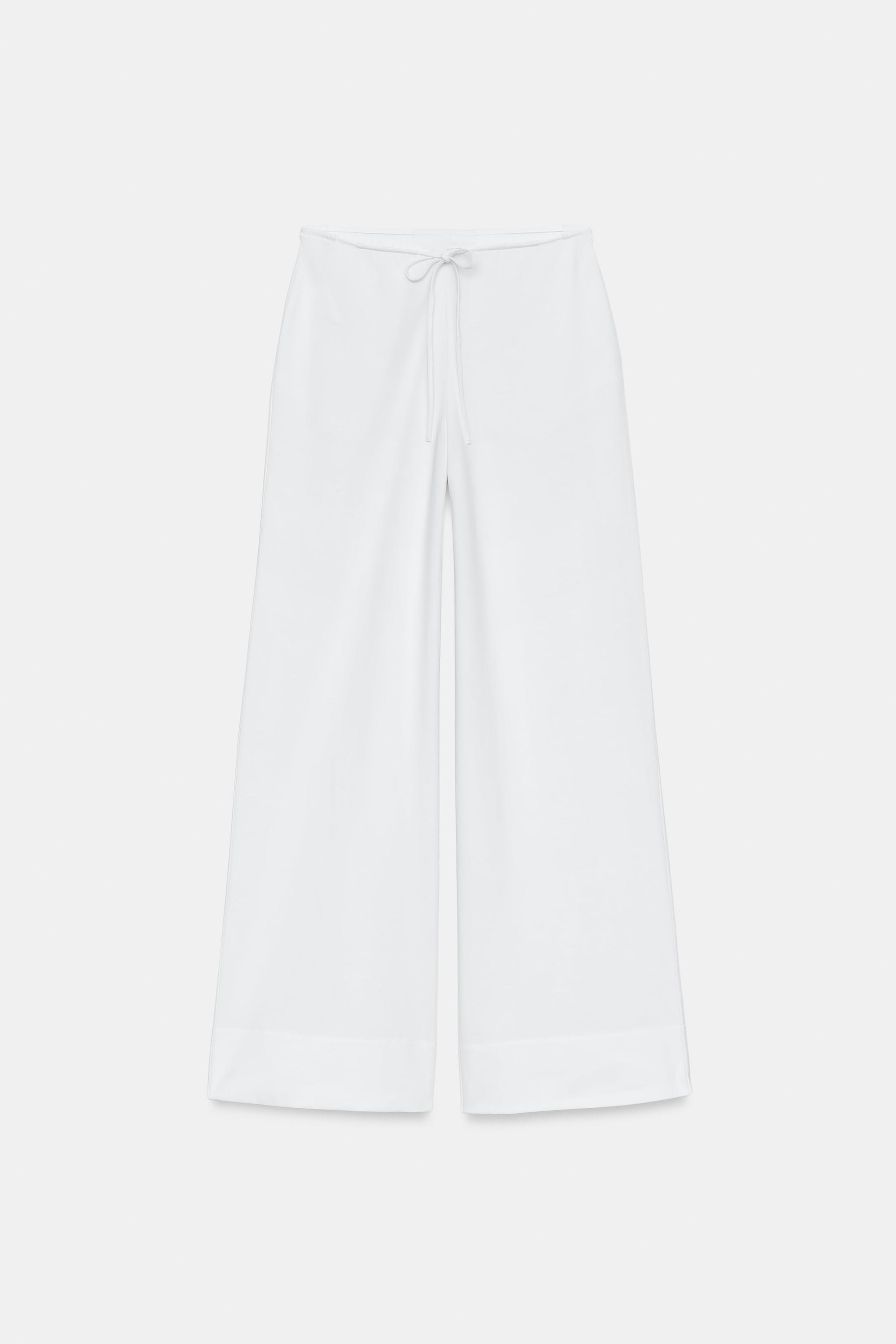 PANTALON DROIT EN COTON